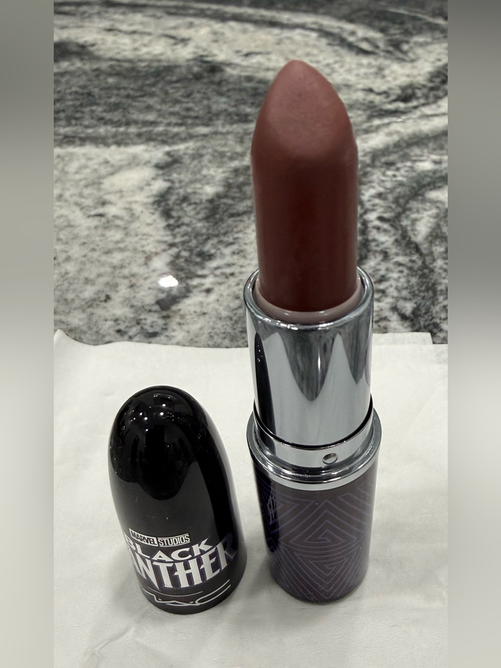 MAC Marvel Black Panther Lipstick in Royal Integrity